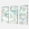 Designart - Pale Blue Shade III - Modern Farmhouse Canvas Artwork